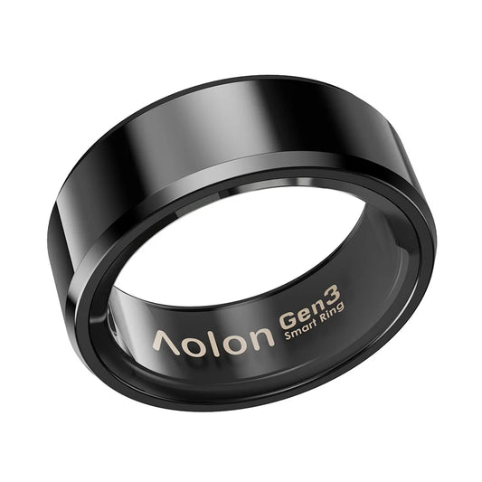 Aolon Gen3 Smart Ring Men Women Titanium Steel IP68 Waterproof