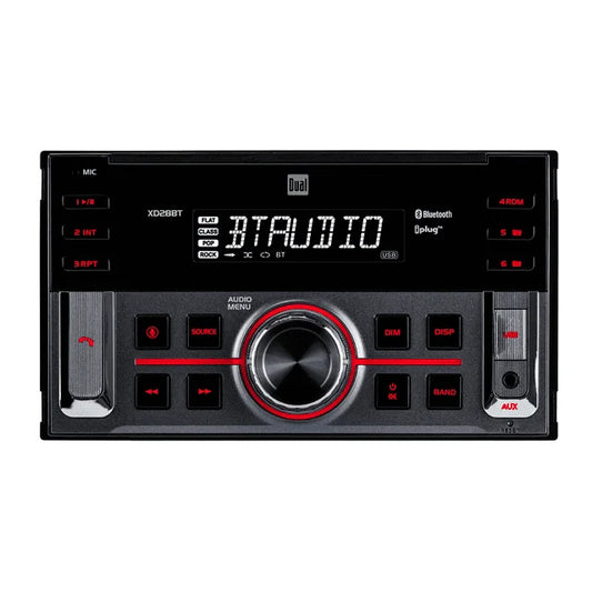 Electronics XD28BT Car Stereo Head Unit Double DIN New