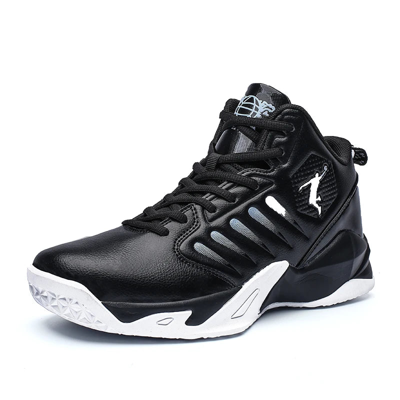 Men's Basketball Shoes Lightweight Breathable Sneakers Anti Slip Sports Shoes for Running and Walking