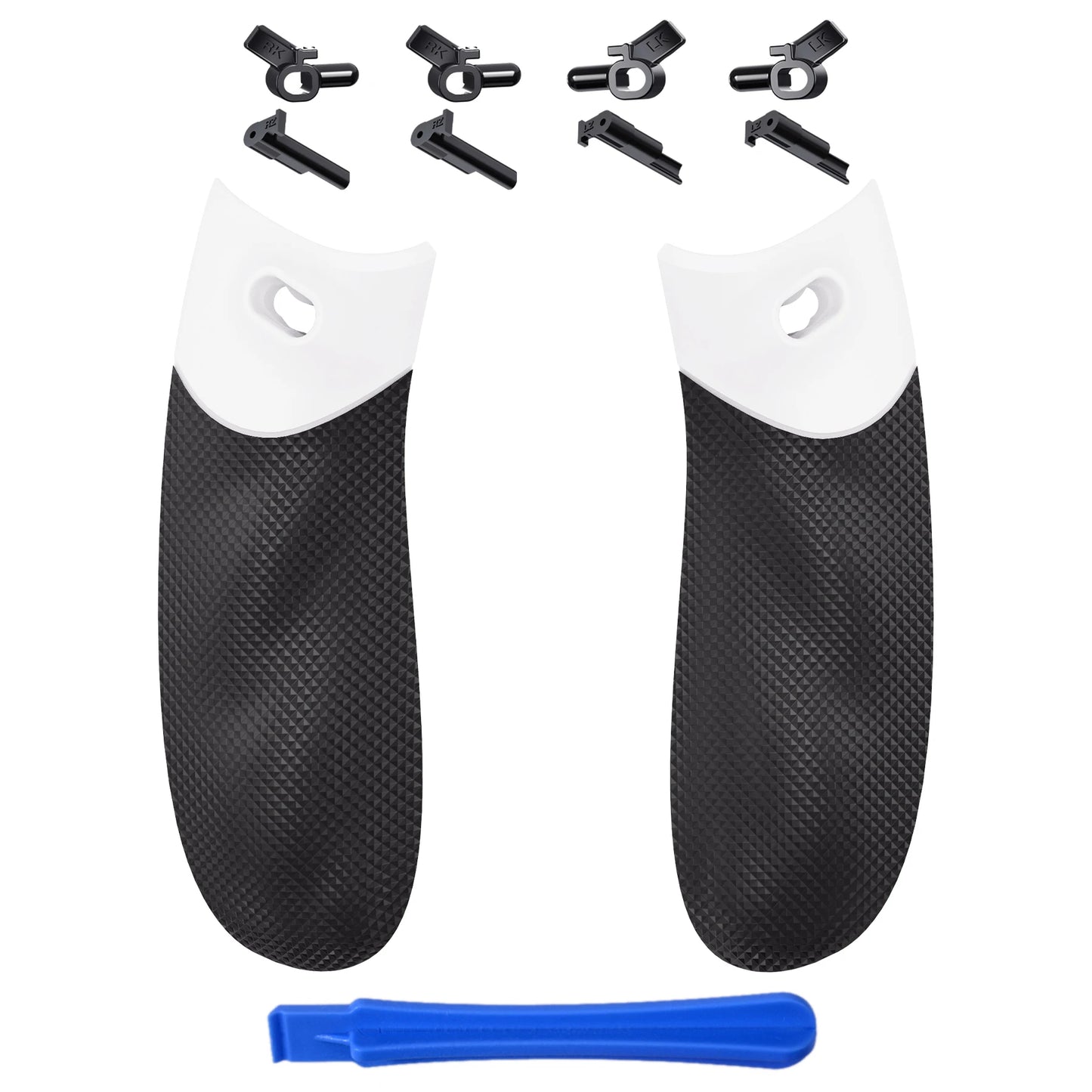eXtremeRate FLEXOR Rubberized Side Rails Grips Trigger Stop Kit
