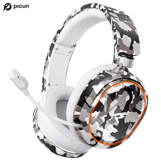 Picun G2 2.4G Wireless Gaming Headset Bluetooth Headphones