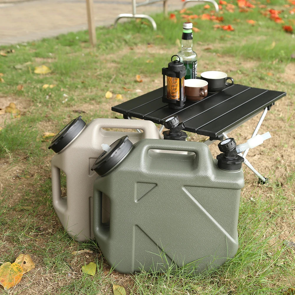 Outdoor Water Bin 10L Camping Bucket Portable Large Capacity
