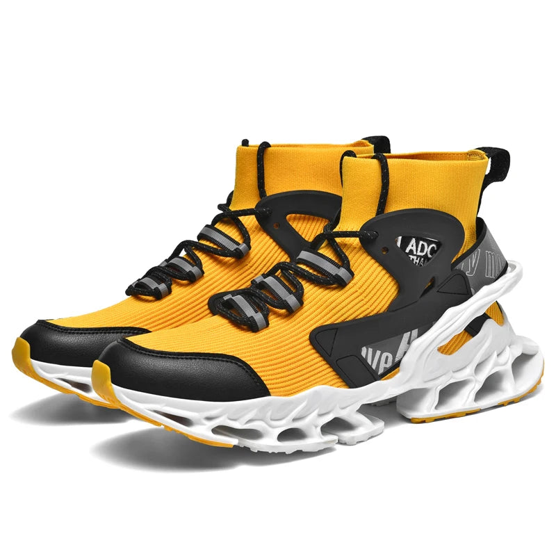 Men's Breathable Walking Tennis Running Shoes Blade Fashion Sneakers