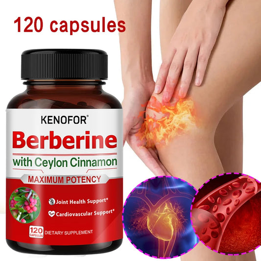 Berberine and Ceylon Cinnamon Supports Joints and Health