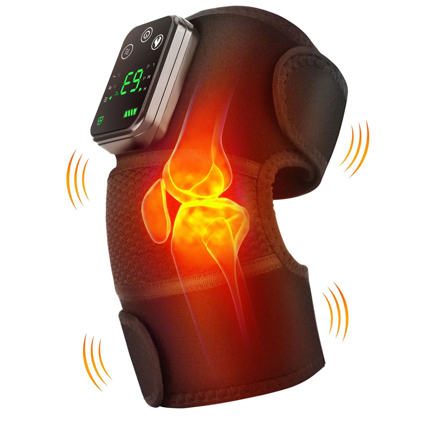 Knee Heating Massager Joint Physiotherapy Hot Compress Vibration