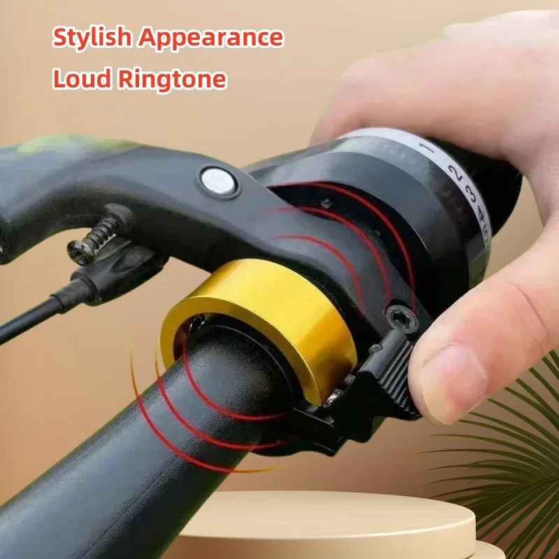 Bicycle Bell Super Loud Mountain Bike Universal Adult Invisible Horn Folding Riding Equipment Accessories