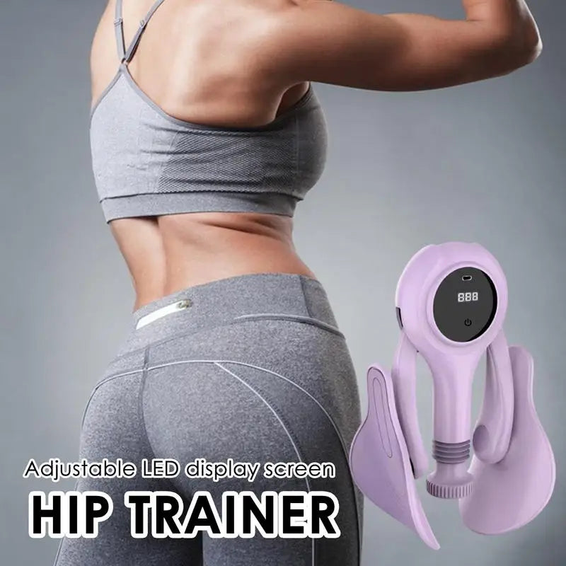 Inner Thigh Training Adjustable Pelvic Floor Toner Inner Thigh Trimmer With Counter Home Gym Workout Equipment For Thighs Arms