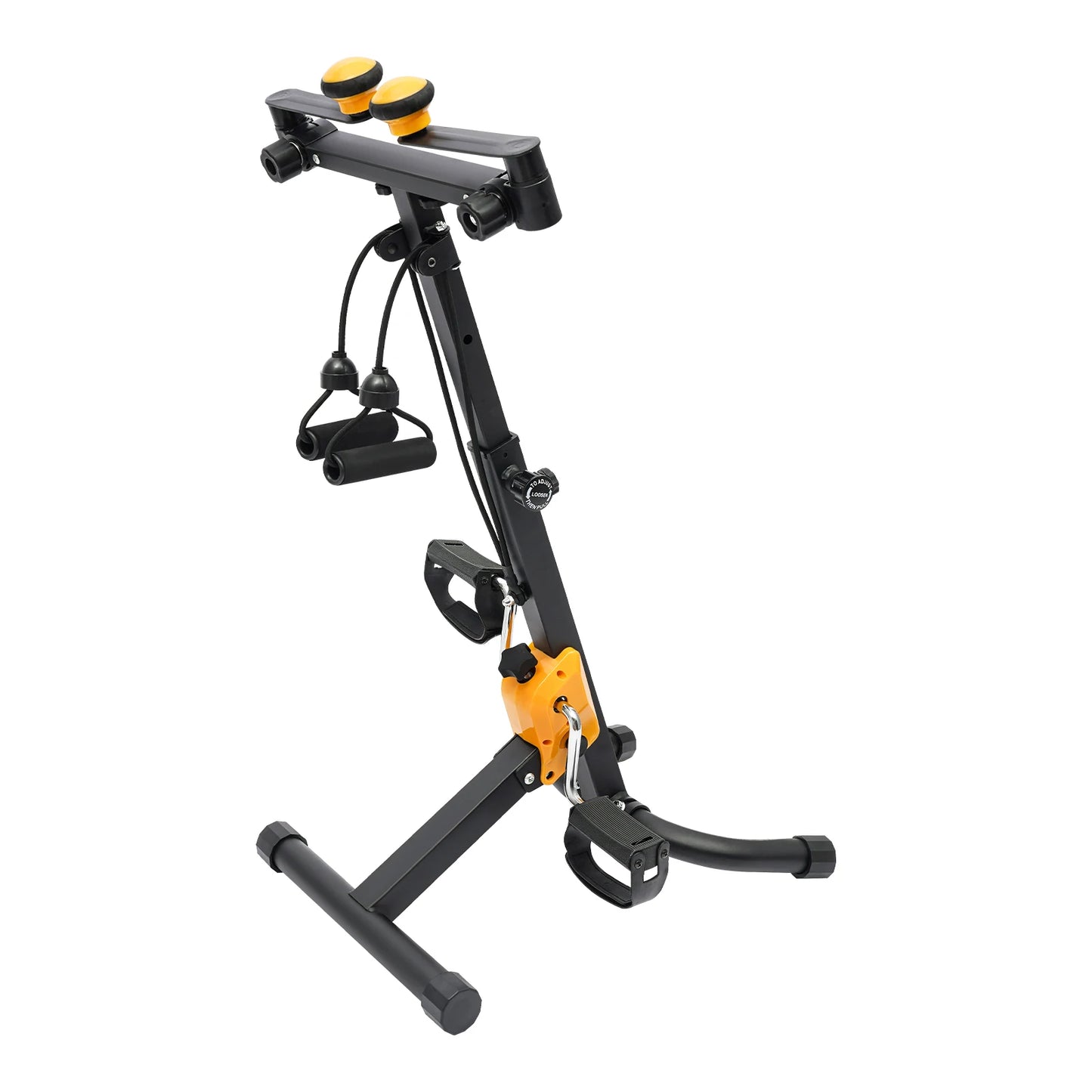Foldable Home Pedal Exercise Bike Cycling Stepper for Seniors