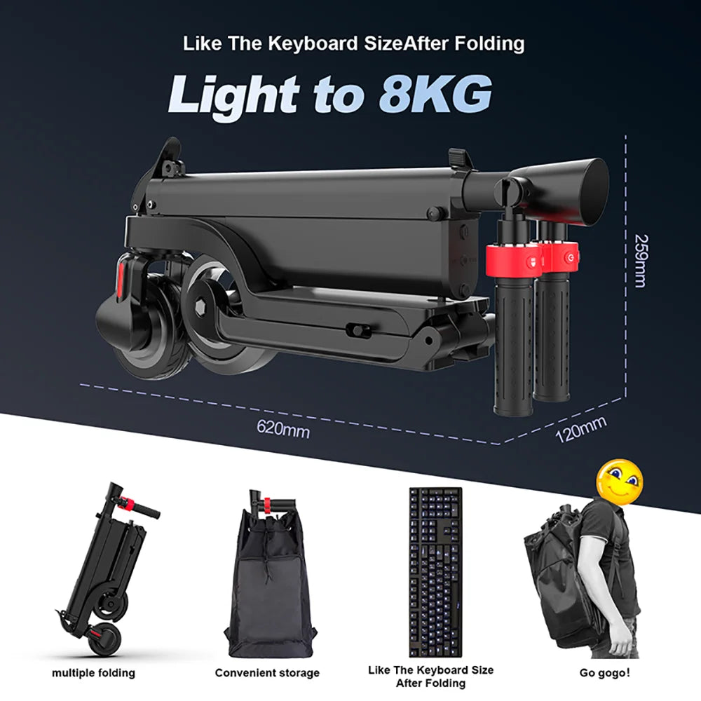 HX X6 Electric Scooter Adult 350W 25KM/H Foldable E Scooter
