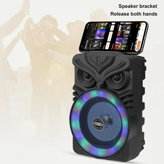 HiFi Bluetooth-Compatible Speaker Portable Wireless Subwoofer