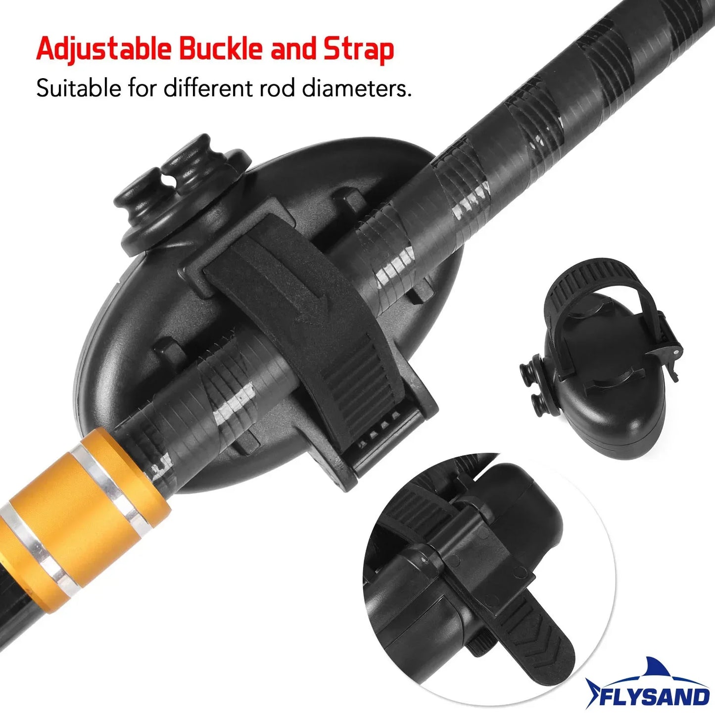 FLYSAND Fishing Bite Alarm Electronic Rod Buzzer with Loud Siren