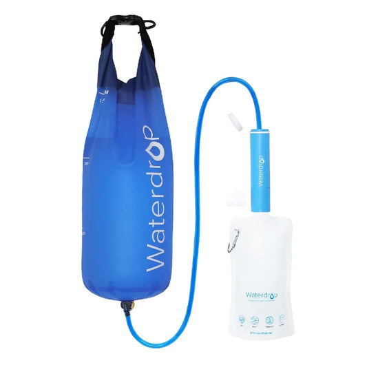 Waterdrop Gravity Water Filter Straw for Camping Travel