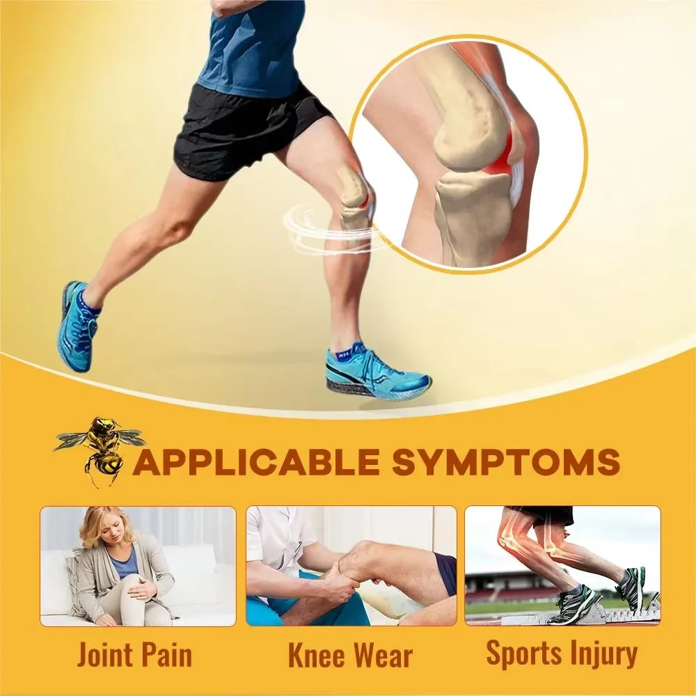 BEWORTHS Glucosamine Chondroitin Bee Venom Capsules for Joint Pain Relief