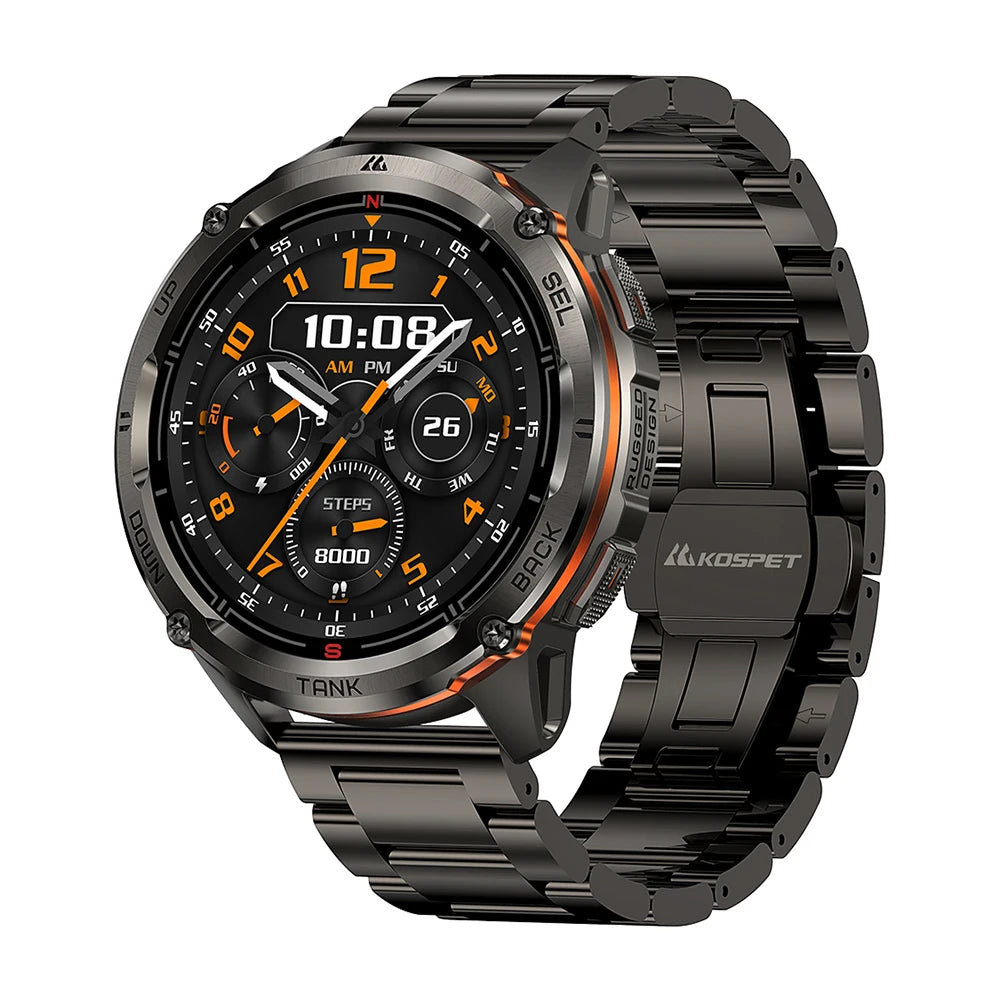 KOSPET TANK T3 Ultra 2 GPS Smart Watch Men Bluetooth Call