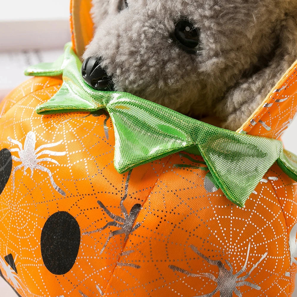Halloween Dog Clothes Funny Dog Pumpkin Costumes Jumpsuit