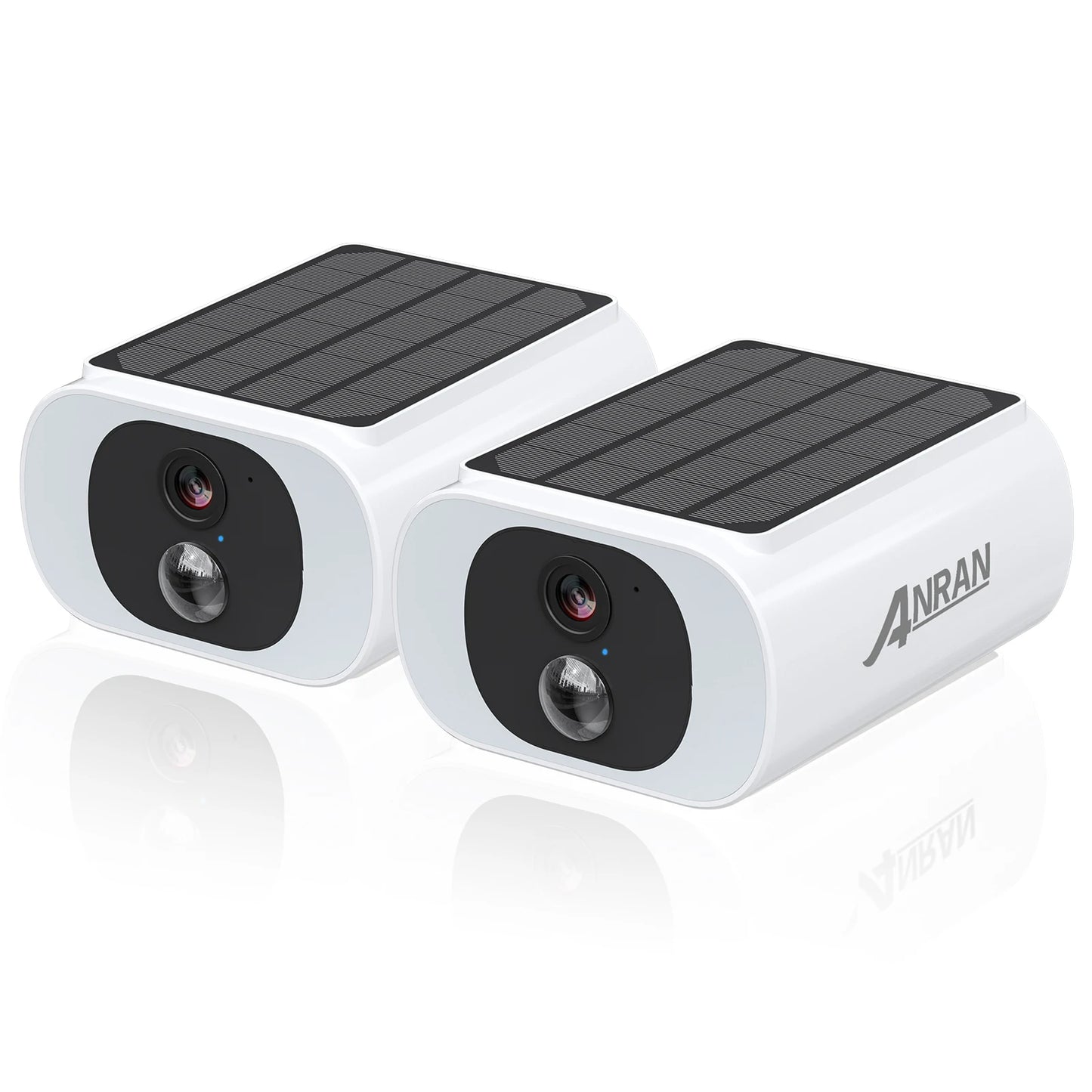 ANRAN 2/3/4 PCS Outdoor Wireless WIFI Camera 3MP Solar Night Vision