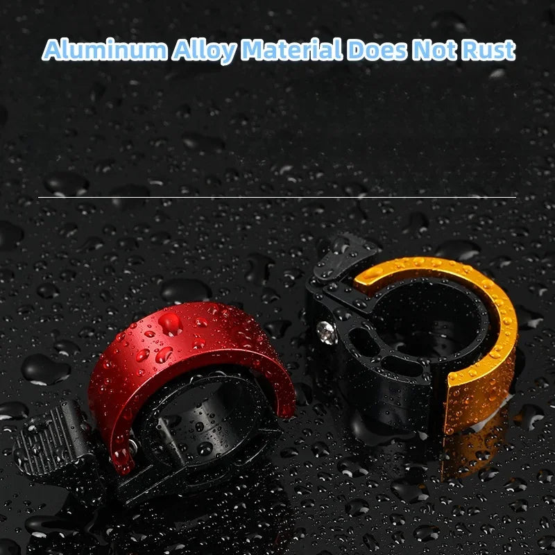 Bicycle Bell Super Loud Mountain Bike Universal Adult Invisible Horn Folding Riding Equipment Accessories