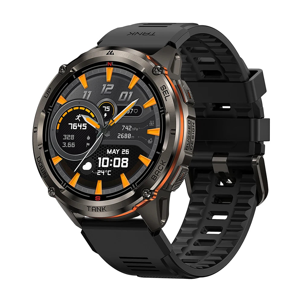 KOSPET TANK T3 Ultra 2 GPS Smart Watch Men Bluetooth Waterproof
