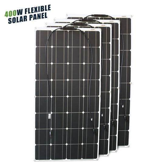 12V Flexible Solar Panel Bendable Waterproof Monocrystalline