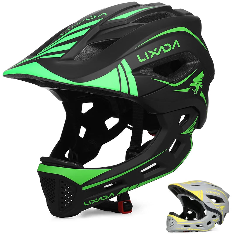 Kids Bicycle Helmet Child Sports Safety Cycling Protection Full Face Helmet Bike Roller Skating Helmet Guard
