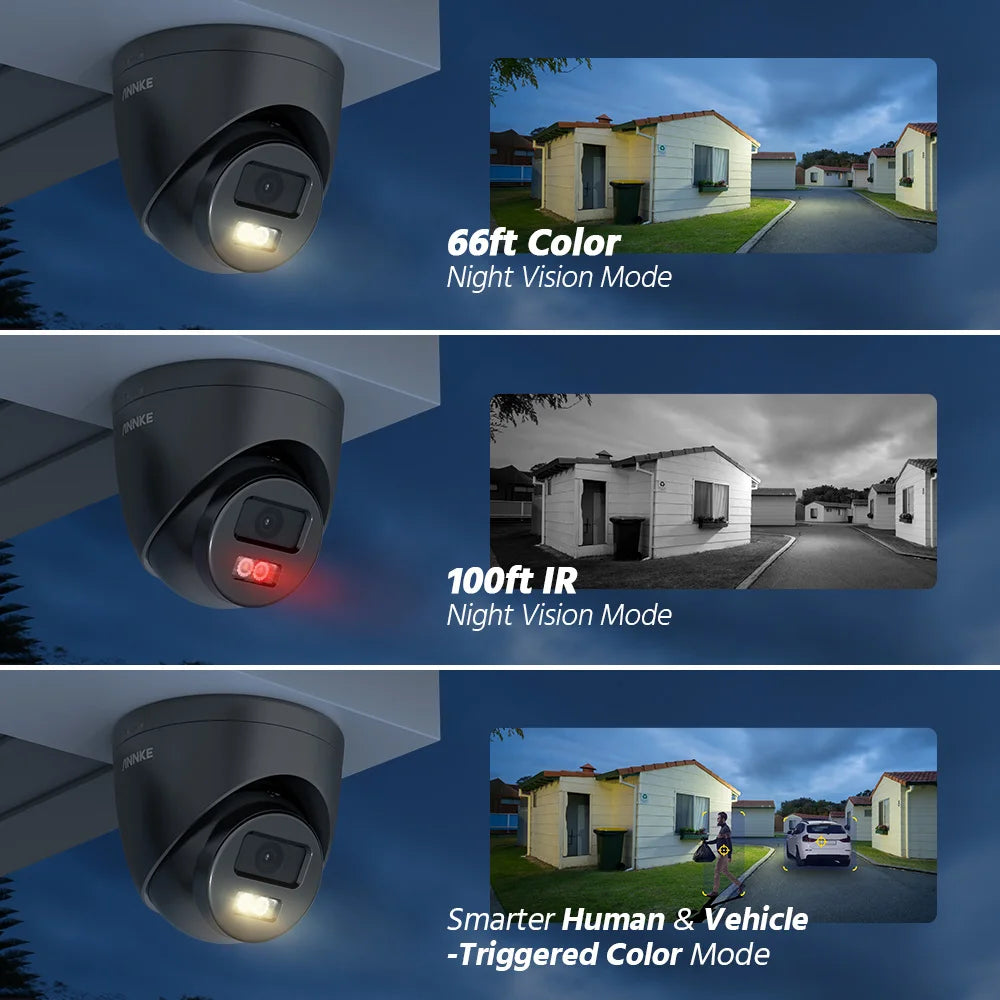 ANNKE 3K IR Network Camera Built-in Mic for Indoor Outdoor Security