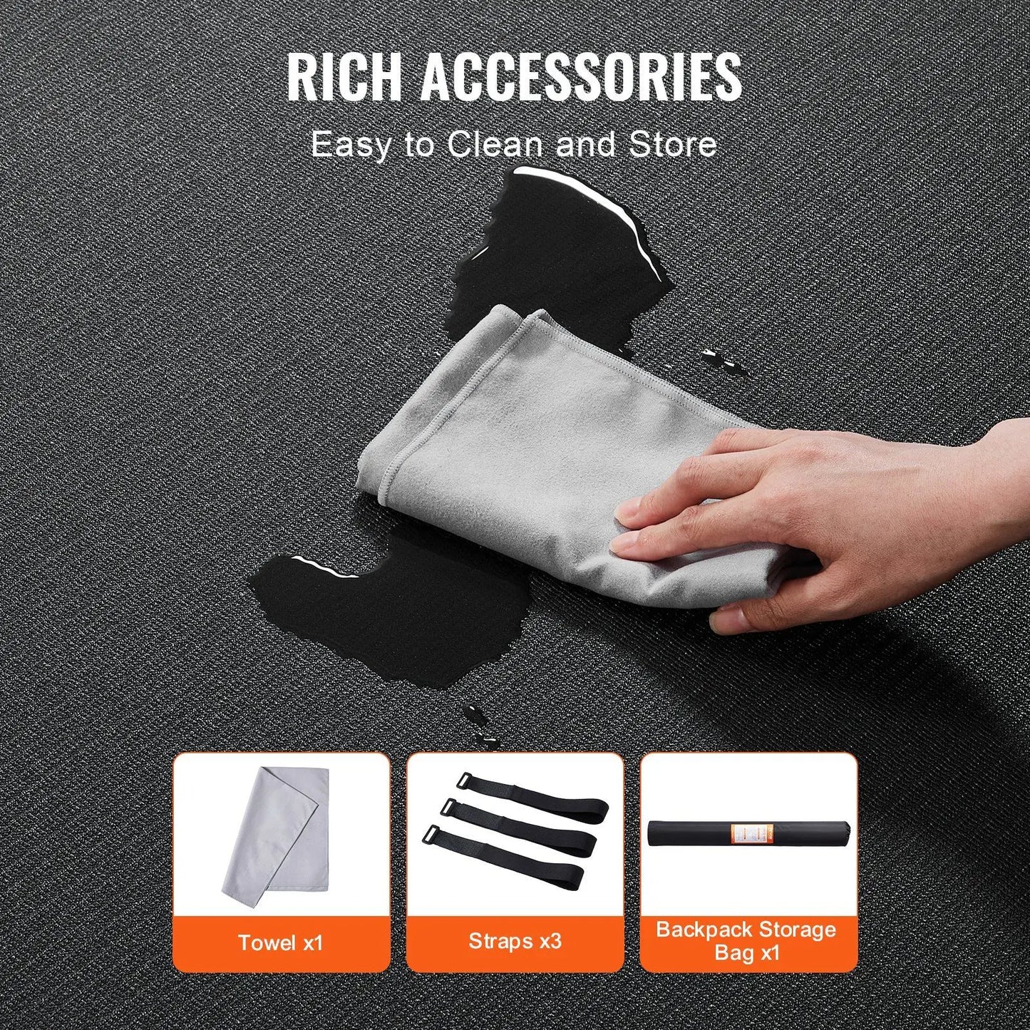 Exercise Mat, Non Slip High Density Premium Yoga Mat