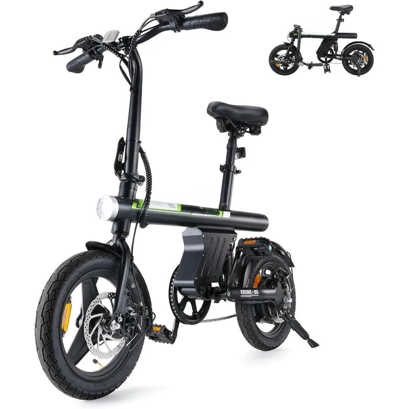 Adult Electric Bike 500W Motor 20 MPH Folding 14 Inch