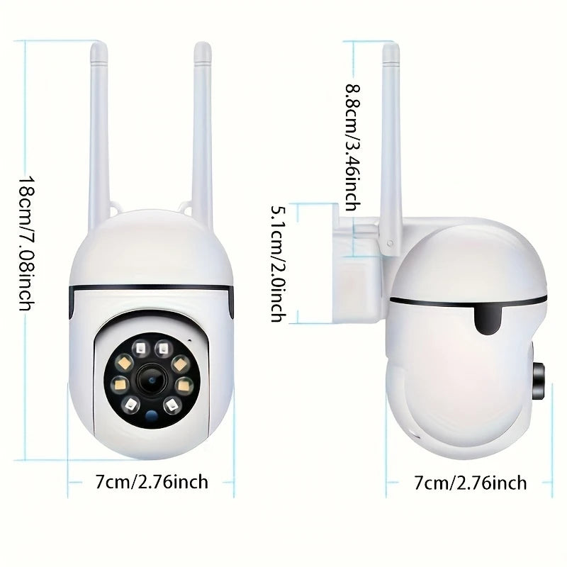 2PC Ease Life APP Wireless 1080P HD WiFi Security Camera