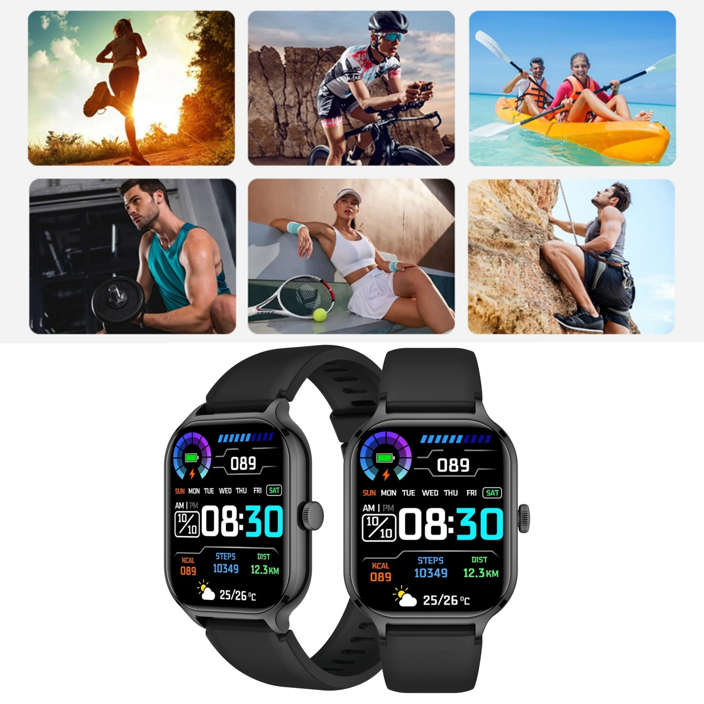 Smart Watch With Wireless Calling Dial Multi-Sport Mode
