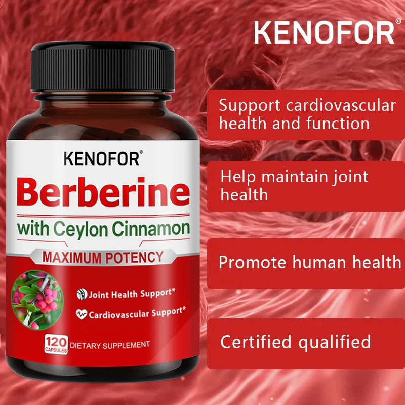 Berberine and Ceylon Cinnamon Supports Joints and Health