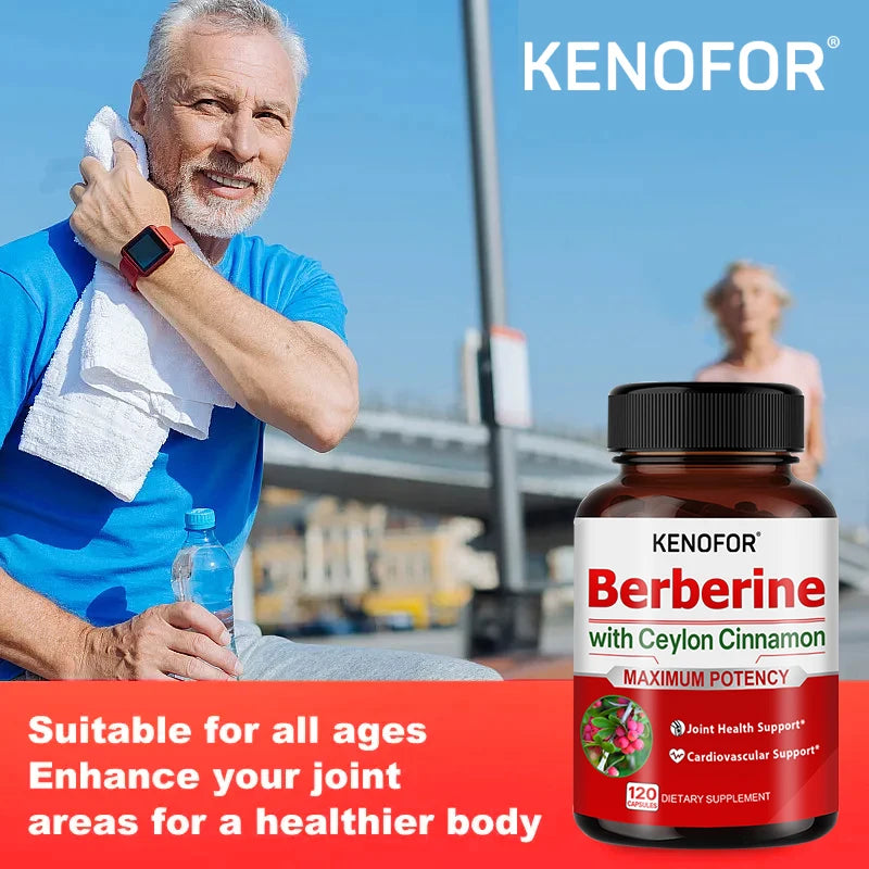 Berberine and Ceylon Cinnamon Supports Joints and Health