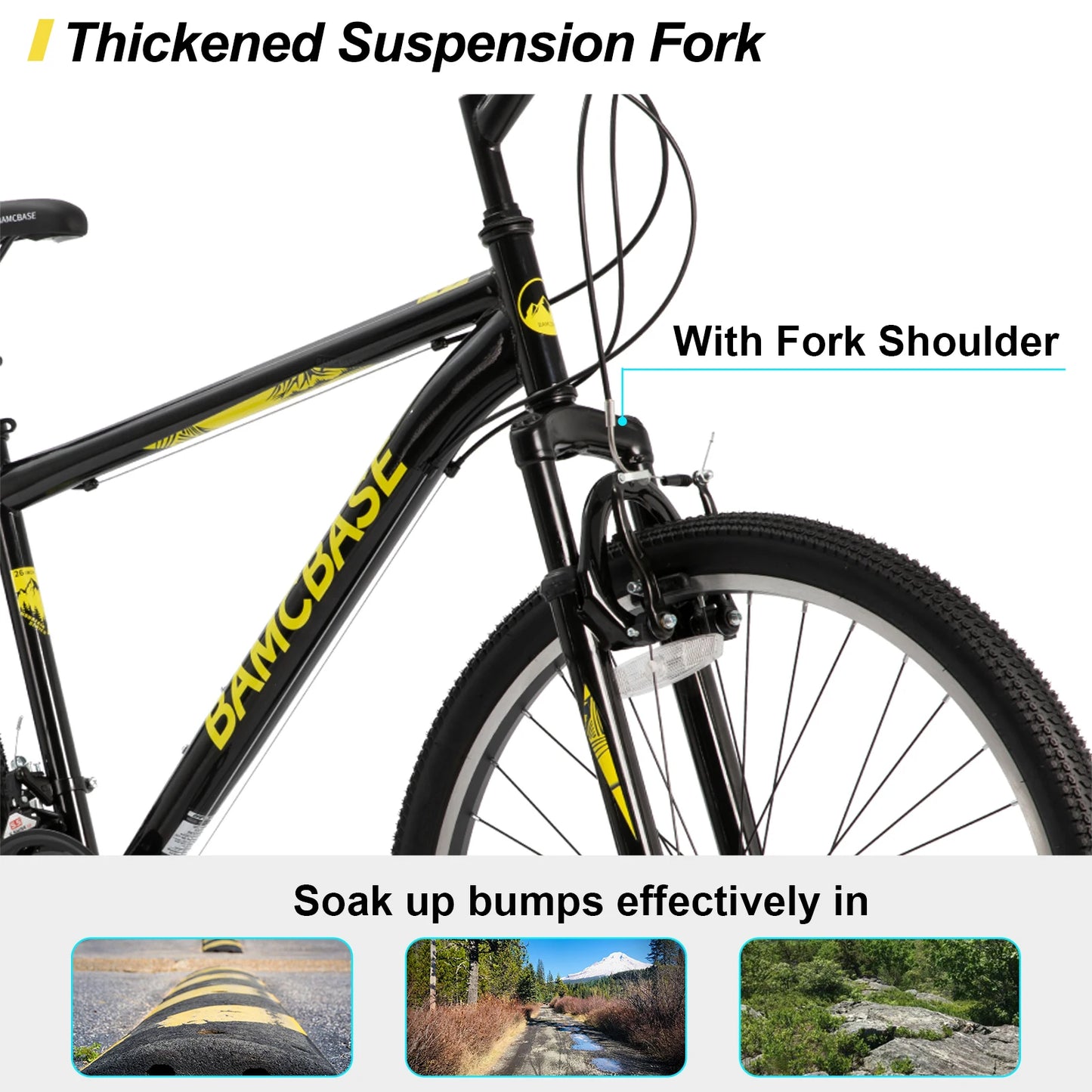 Hiland 26 27.5 Inch Mountain Bike for Men and Women