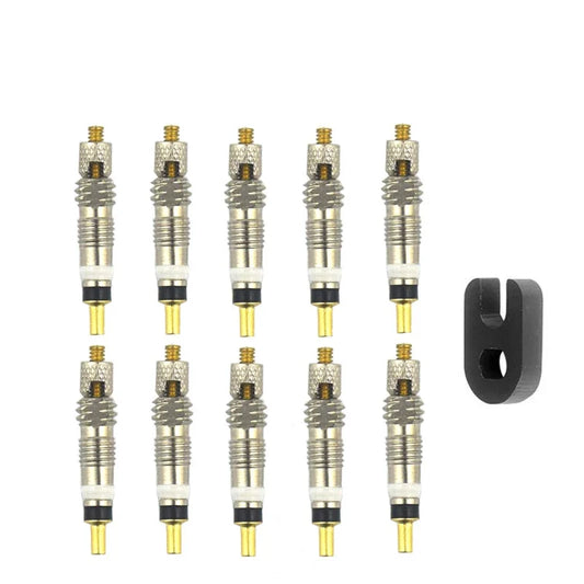 Bicycle Removable Presta Valve Core Bike Replacement Brass Tubeless Core Remover Tool for Tubeless for Road MTB Bike Tubless
