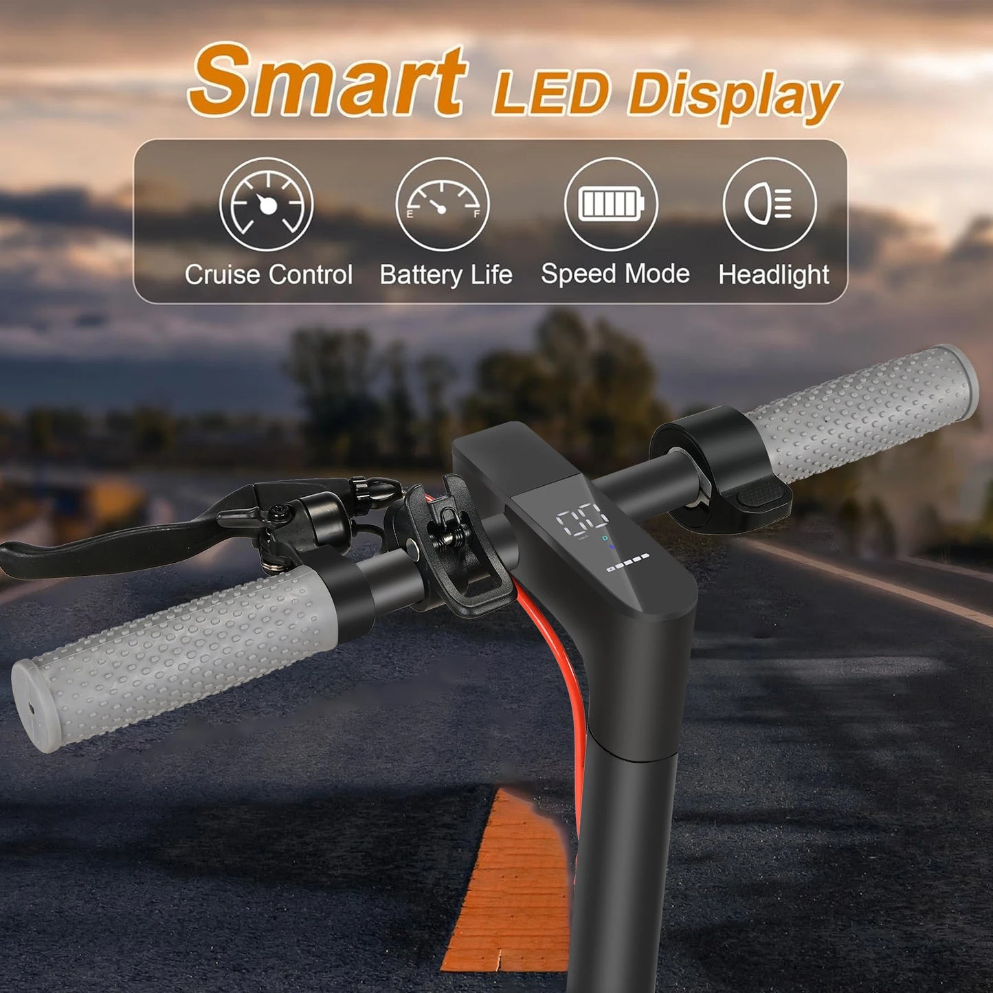SUNNIGOO N7PRO Electric Scooter Adults Lightweight 19 Miles