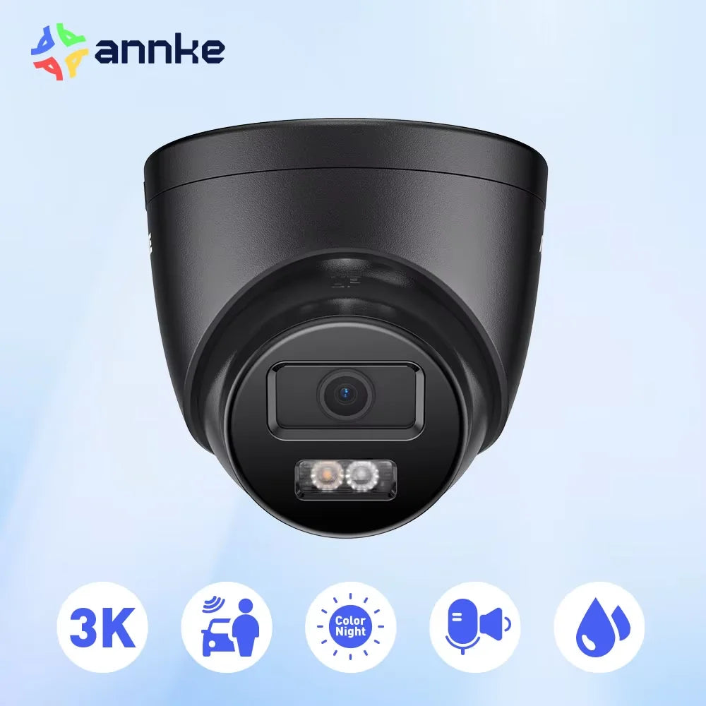 ANNKE 3K IR Network Camera Built-in Mic for Indoor Outdoor Security
