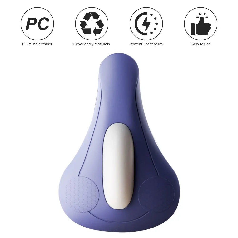 Pelvic Floor Muscle Trainer USB Rechargeable Pelvic Floor Exerciser Plug In Electric Sphincter Trainer for Home Gym Office