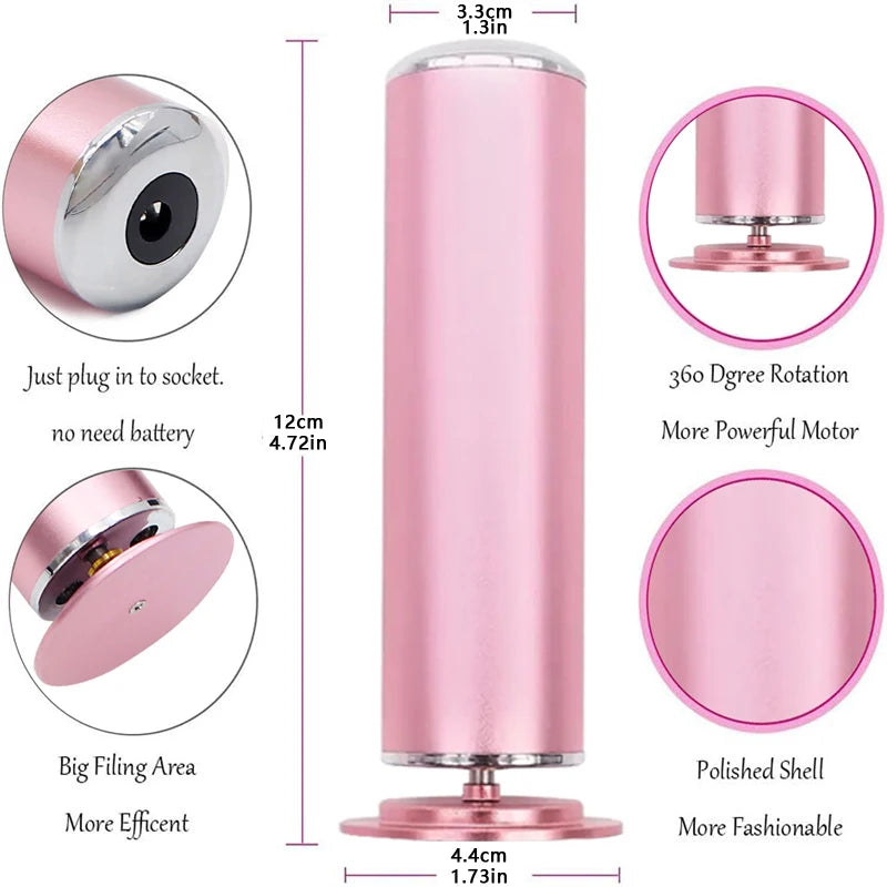 Electronic Foot File Pedicure Sander and Callus Remover