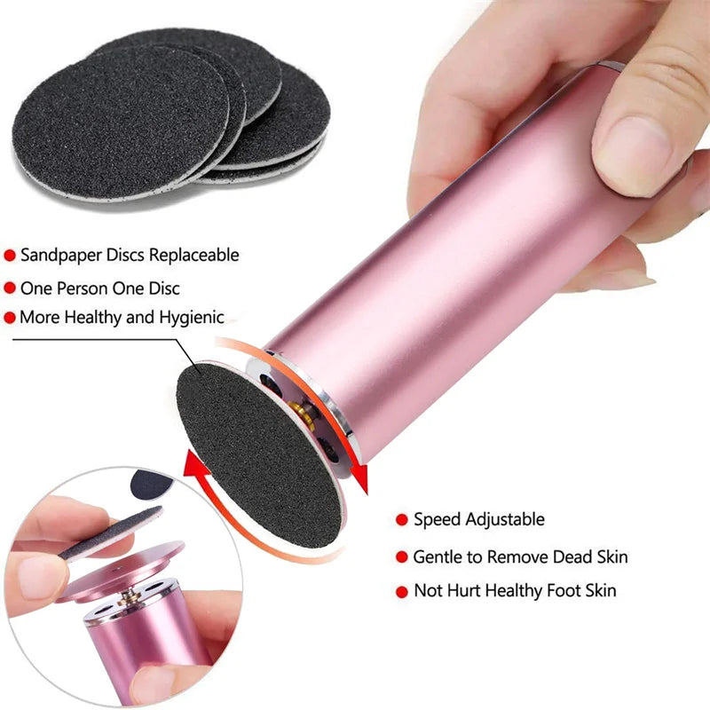 Electronic Foot File Pedicure Sander and Callus Remover
