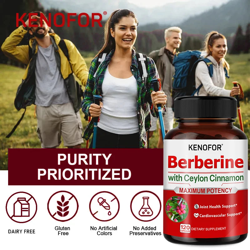 Berberine and Ceylon Cinnamon Supports Joints and Health
